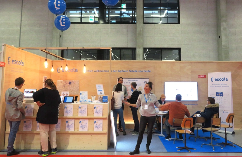 Escola an der Swissdidac 2021 in Bern