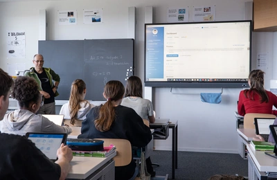 Onboarding mit Escola an der Sek Mättmi