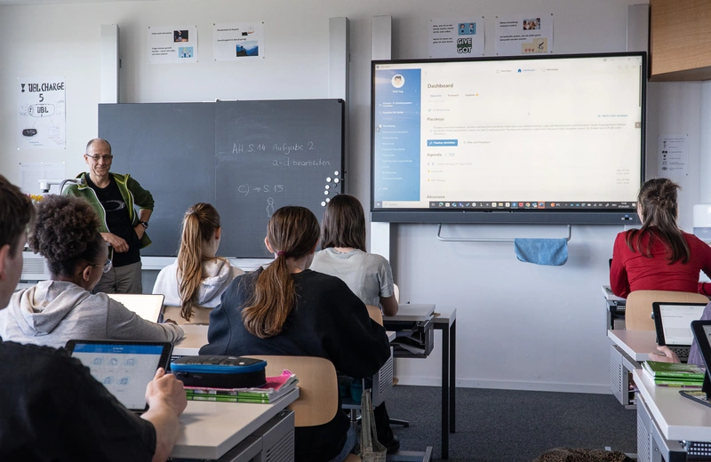 Onboarding mit Escola an der Sek Mättmi