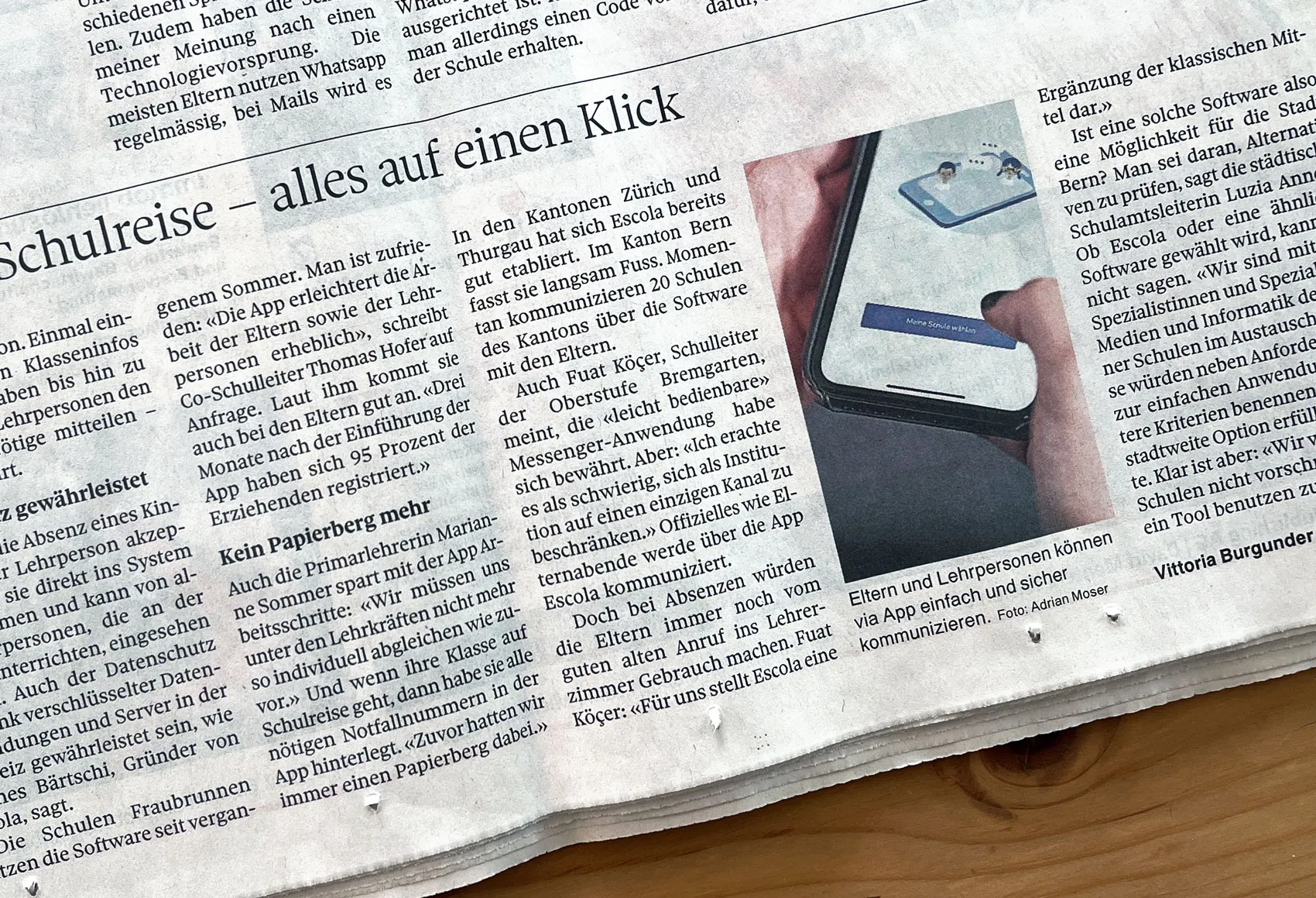 Elternabende, Noten, Schulreise – alles auf einen Klick